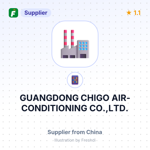 GUANGDONG CHIGO AIR-CONDITIONING CO.,LTD. – summary card, no photo uploaded yet