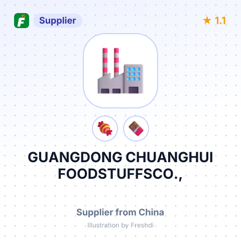 GUANGDONG CHUANGHUI FOODSTUFFSCO., – summary card, no photo uploaded yet