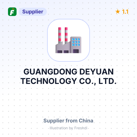 GUANGDONG DEYUAN TECHNOLOGY CO., LTD. – summary card, no photo uploaded yet