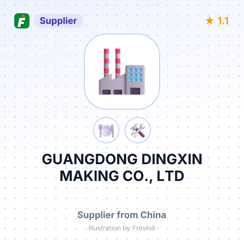 GUANGDONG DINGXIN MAKING CO., LTD – summary card, no photo uploaded yet
