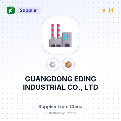 GUANGDONG EDING INDUSTRIAL CO., LTD – summary card, no photo uploaded yet