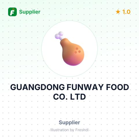 GUANGDONG FUNWAY FOOD CO. LTD – summary card, no photo uploaded yet