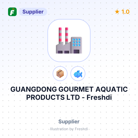 GUANGDONG GOURMET AQUATIC PRODUCTS LTD – summary card, no photo uploaded yet