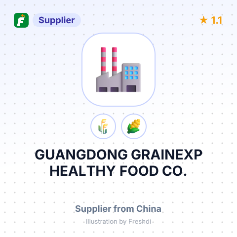 GUANGDONG GRAINEXP HEALTHY FOOD CO. – summary card, no photo uploaded yet