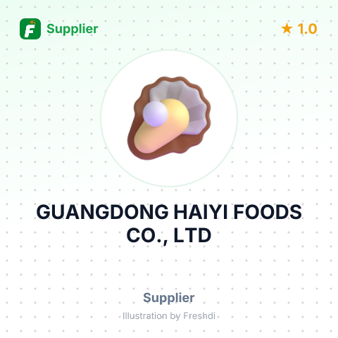 GUANGDONG HAIYI FOODS CO., LTD – summary card, no photo uploaded yet