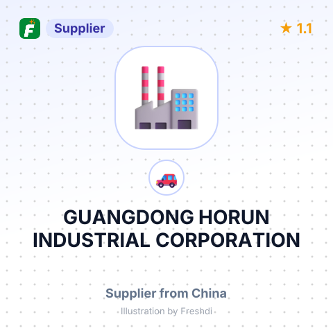 GUANGDONG HORUN INDUSTRIAL CORPORATION – summary card, no photo uploaded yet