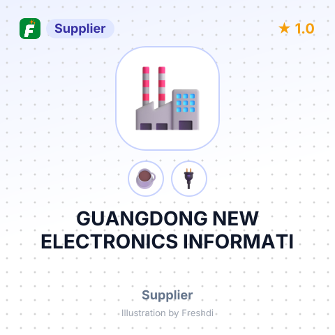 GUANGDONG NEW ELECTRONICS INFORMATI – summary card, no photo uploaded yet