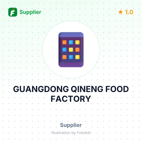 GUANGDONG QINENG FOOD FACTORY – summary card, no photo uploaded yet