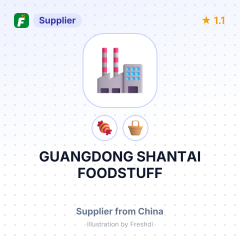 GUANGDONG SHANTAI FOODSTUFF – summary card, no photo uploaded yet