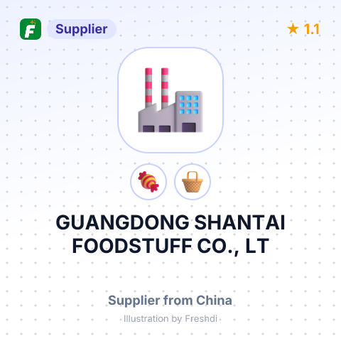 GUANGDONG SHANTAI FOODSTUFF CO., LT – summary card, no photo uploaded yet