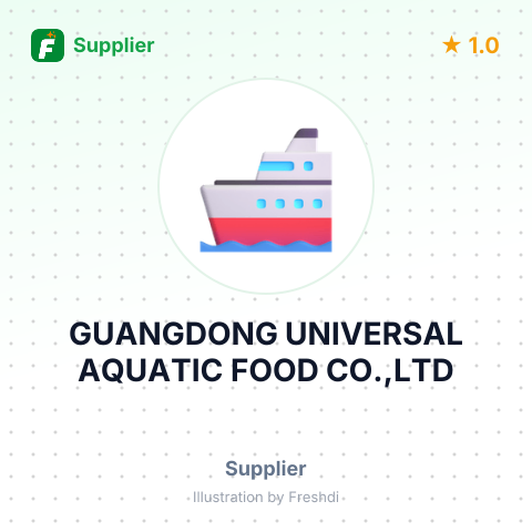 GUANGDONG UNIVERSAL AQUATIC FOOD CO.,LTD – summary card, no photo uploaded yet