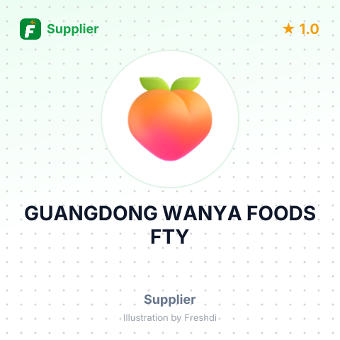 GUANGDONG WANYA FOODS FTY – summary card, no photo uploaded yet