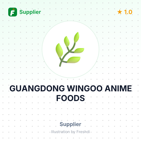 GUANGDONG WINGOO ANIME FOODS – summary card, no photo uploaded yet