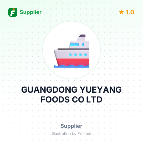 GUANGDONG YUEYANG FOODS CO LTD – summary card, no photo uploaded yet