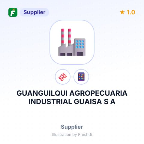GUANGUILQUI AGROPECUARIA INDUSTRIAL GUAISA S A – summary card, no photo uploaded yet