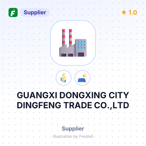 GUANGXI DONGXING CITY DINGFENG TRADE CO.,LTD – summary card, no photo uploaded yet