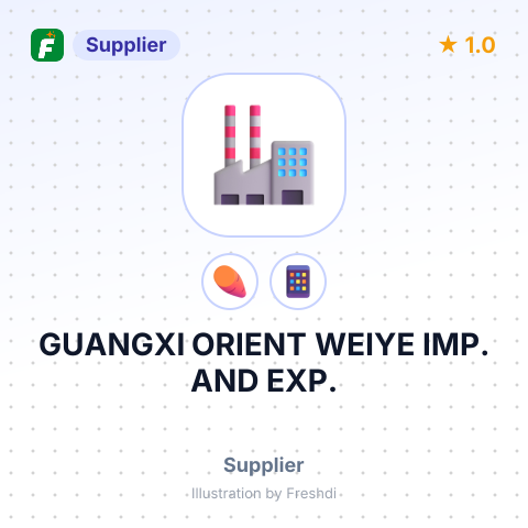 GUANGXI ORIENT WEIYE IMP. AND EXP. – summary card, no photo uploaded yet