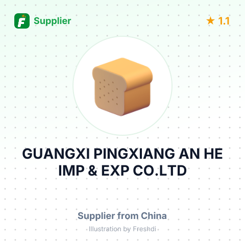 GUANGXI PINGXIANG AN HE IMP & EXP CO.LTD – summary card, no photo uploaded yet