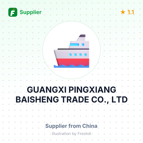 GUANGXI PINGXIANG BAISHENG TRADE CO., LTD – summary card, no photo uploaded yet