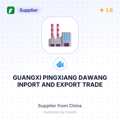 GUANGXI PINGXIANG DAWANG INPORT AND EXPORT TRADE CO.,LTD – summary card, no photo uploaded yet