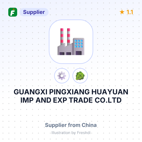 GUANGXI PINGXIANG HUAYUAN IMP AND EXP TRADE CO.LTD – summary card, no photo uploaded yet