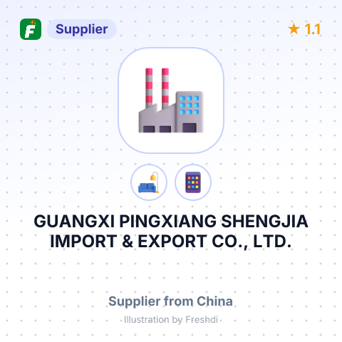 GUANGXI PINGXIANG SHENGJIA IMPORT & EXPORT CO., LTD. – summary card, no photo uploaded yet