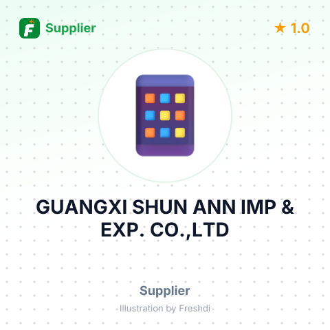 GUANGXI SHUN ANN IMP & EXP. CO.,LTD – summary card, no photo uploaded yet