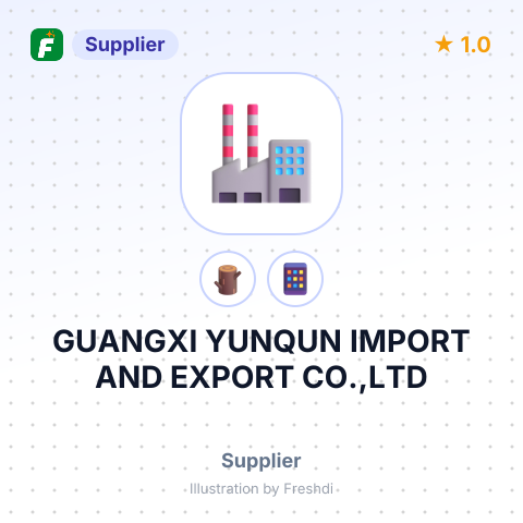 GUANGXI YUNQUN IMPORT AND EXPORT CO.,LTD – summary card, no photo uploaded yet