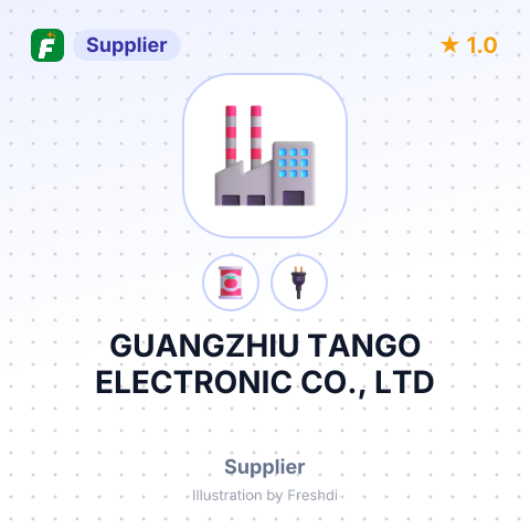 GUANGZHIU TANGO ELECTRONIC CO., LTD – summary card, no photo uploaded yet