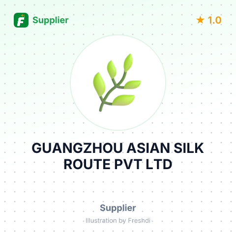 GUANGZHOU ASIAN SILK ROUTE PVT LTD – summary card, no photo uploaded yet