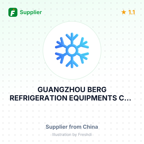 GUANGZHOU BERG REFRIGERATION EQUIPMENTS CO., LTD – summary card, no photo uploaded yet