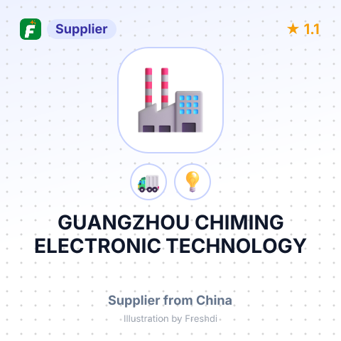 GUANGZHOU CHIMING ELECTRONIC TECHNOLOGY – summary card, no photo uploaded yet