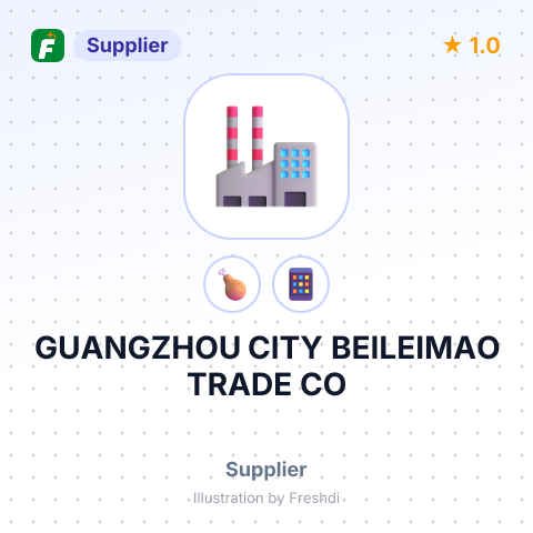 GUANGZHOU CITY BEILEIMAO TRADE CO – summary card, no photo uploaded yet