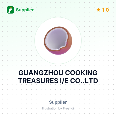 GUANGZHOU COOKING TREASURES I/E CO..LTD – summary card, no photo uploaded yet