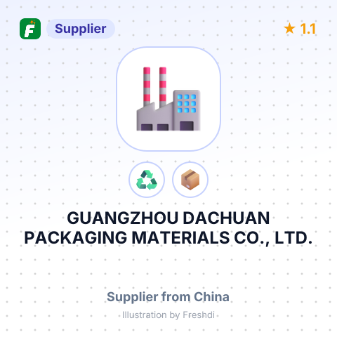 GUANGZHOU DACHUAN PACKAGING MATERIALS CO., LTD. – summary card, no photo uploaded yet