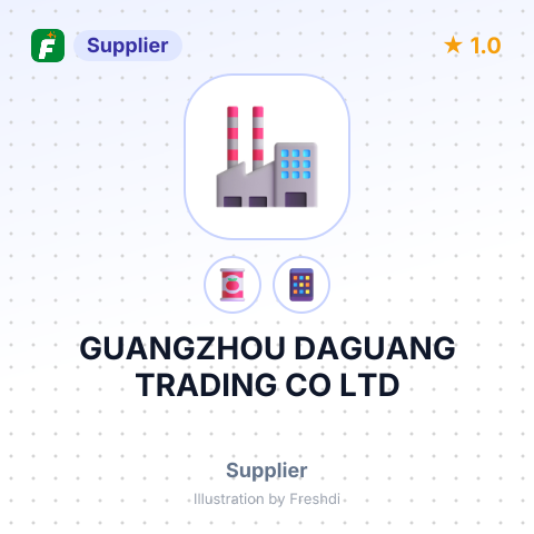 GUANGZHOU DAGUANG TRADING CO LTD – summary card, no photo uploaded yet