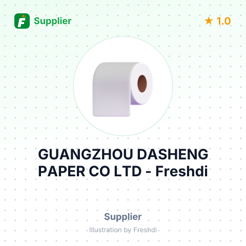 GUANGZHOU DASHENG PAPER CO LTD – summary card, no photo uploaded yet