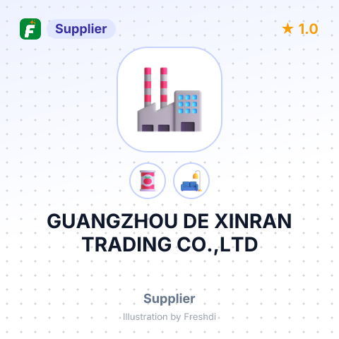 GUANGZHOU DE XINRAN TRADING CO.,LTD – summary card, no photo uploaded yet