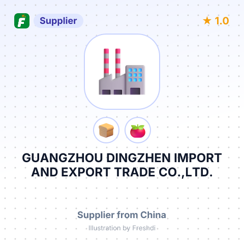 GUANGZHOU DINGZHEN IMPORT AND EXPORT TRADE CO.,LTD. – summary card, no photo uploaded yet