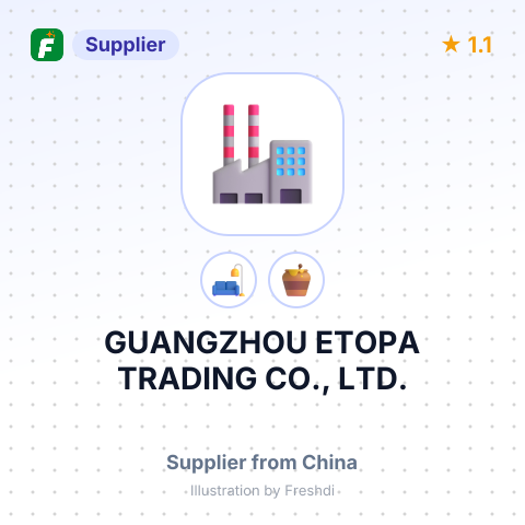GUANGZHOU ETOPA TRADING CO., LTD. – summary card, no photo uploaded yet