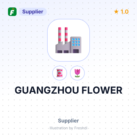 GUANGZHOU FLOWER – summary card, no photo uploaded yet