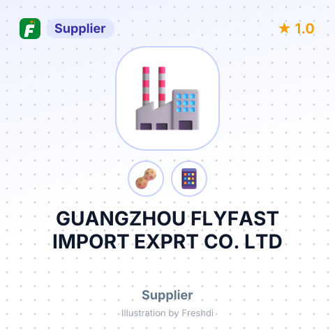 GUANGZHOU FLYFAST IMPORT EXPRT CO. LTD – summary card, no photo uploaded yet