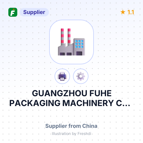 GUANGZHOU FUHE PACKAGING MACHINERY CO., LTD – summary card, no photo uploaded yet