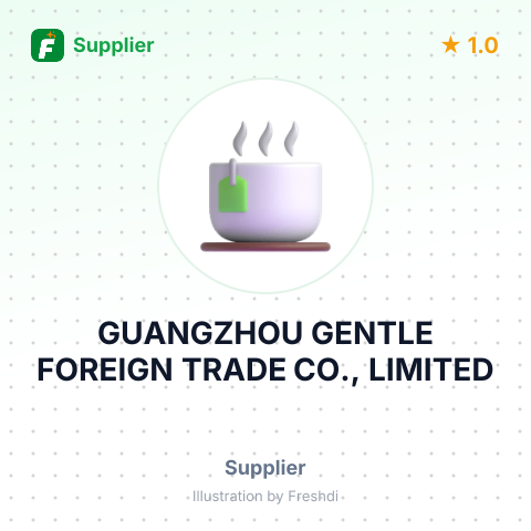 GUANGZHOU GENTLE FOREIGN TRADE CO., LIMITED – summary card, no photo uploaded yet