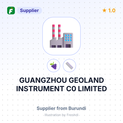 GUANGZHOU GEOLAND INSTRUMENT C0 LIMITED – summary card, no photo uploaded yet