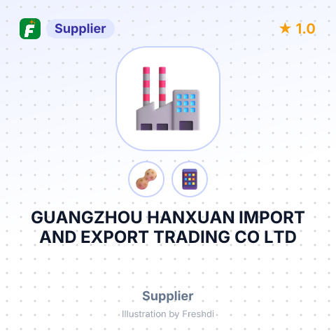 GUANGZHOU HANXUAN IMPORT AND EXPORT TRADING CO LTD – summary card, no photo uploaded yet