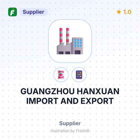 GUANGZHOU HANXUAN IMPORT AND EXPORT – summary card, no photo uploaded yet