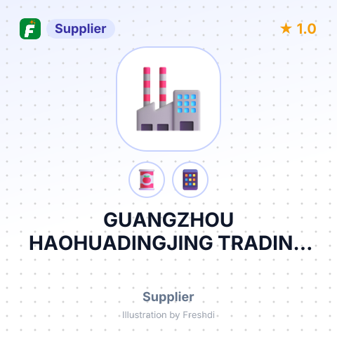 GUANGZHOU HAOHUADINGJING TRADING CO.,LTD – summary card, no photo uploaded yet