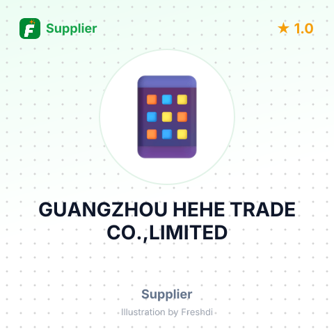 GUANGZHOU HEHE TRADE CO.,LIMITED – summary card, no photo uploaded yet