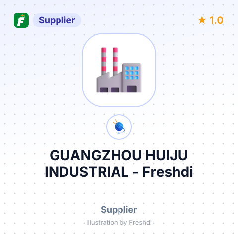 GUANGZHOU HUIJU INDUSTRIAL – summary card, no photo uploaded yet